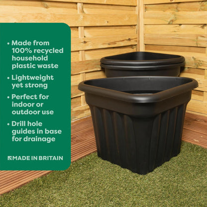 Vista 49cm Corner Planter Wham Storage