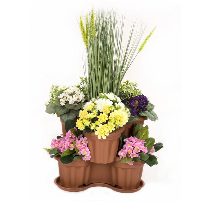 Vista Medium Tri-Planter Wham Storage