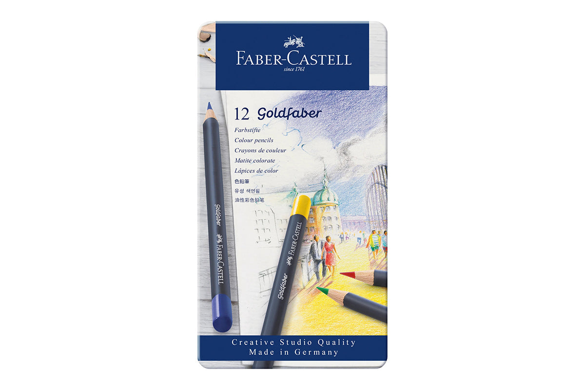 Faber-Castell - Goldfaber Color Pencils - 12 Color Set