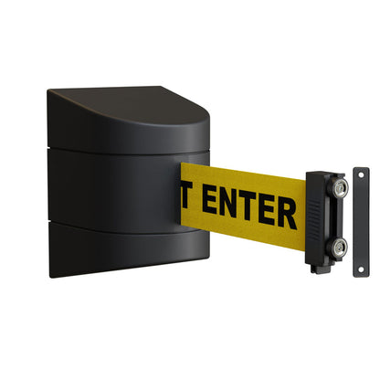 Wall Mounted Retractable Belt Barrier, 30 Ft. Belt - Montour Line WMX160 - Crowd Control Warehouse