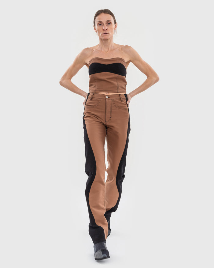 Buy Wavy Corset – Tops by Ksenia Schnaider | Ethical & Sustainable Fashion