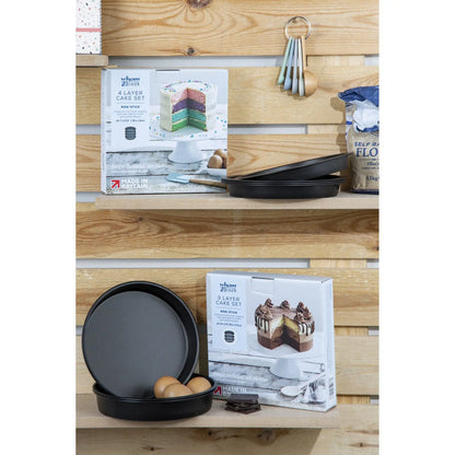 Wham Cook 4 Layer Rainbow Cake Set 18cm Wham Cook