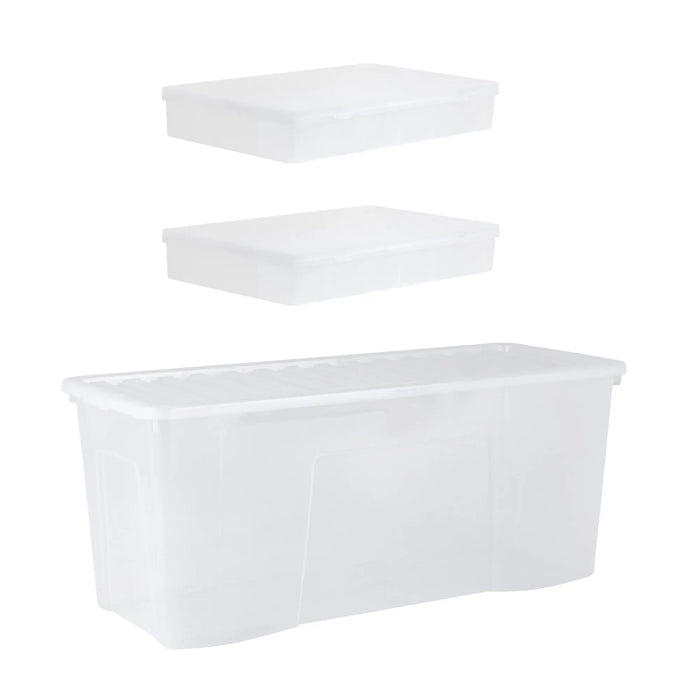 Wham Festive 3 Piece Tree & 2 Bauble Storage Boxes Wham Storage