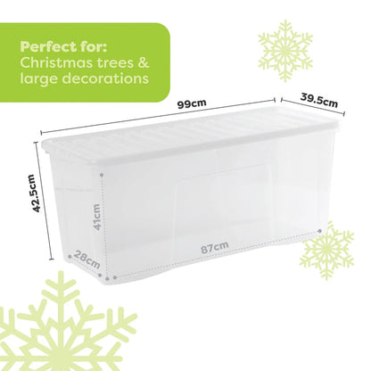 Wham Festive 3 Piece Tree & 2 Bauble Storage Boxes Wham Storage