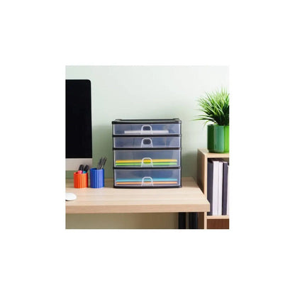 Wham Organise A4 2 Deep & 2 Shallow Drawer System Wham Storage