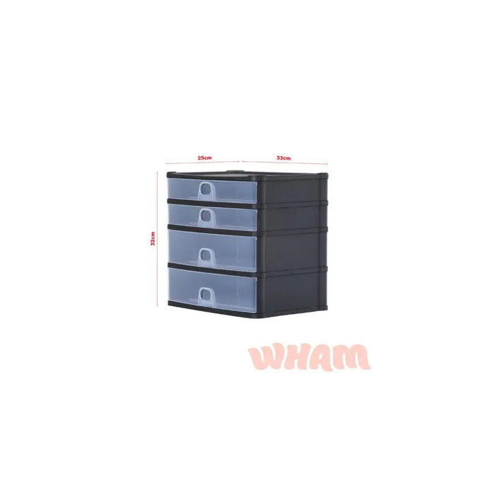 Wham Organise A4 2 Deep & 2 Shallow Drawer System Wham Storage