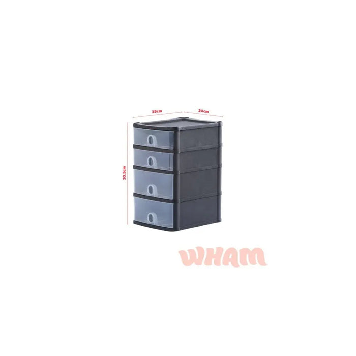 Wham Organise A5 2 Deep & 2 Shallow Drawer System Wham Storage