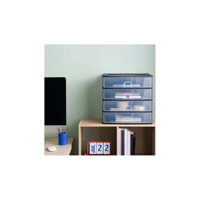 Wham Organise Shallow 4 Drawer System Wham Storage
