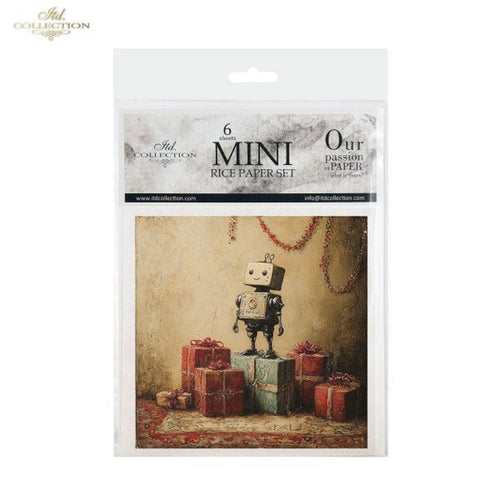 Winter's Tale Christmas Toyland Rice Paper Mini Set by ITD Collection