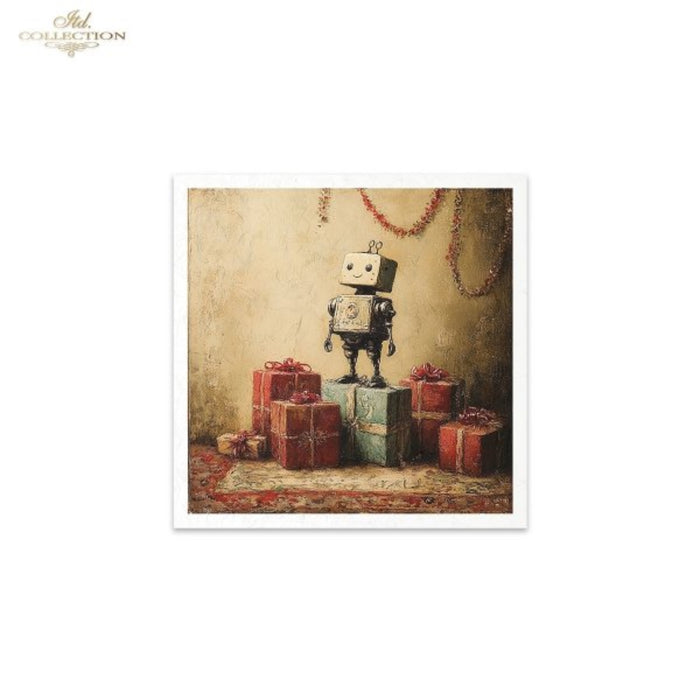 Winter's Tale Christmas Toyland Rice Paper Mini Set by ITD Collection