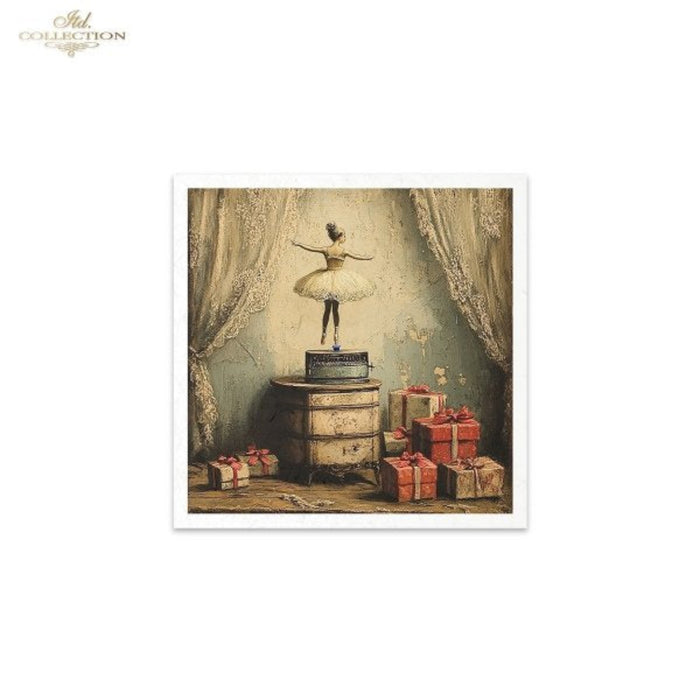 Winter's Tale Christmas Toyland Rice Paper Mini Set by ITD Collection