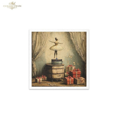 Winter's Tale Christmas Toyland Rice Paper Mini Set by ITD Collection