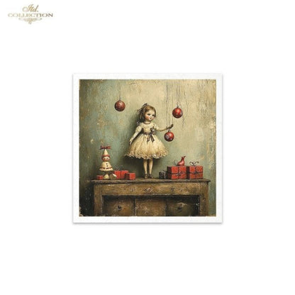 Winter's Tale Christmas Toyland Rice Paper Mini Set by ITD Collection