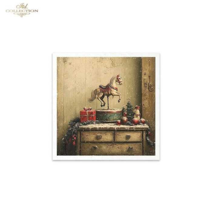 Winter's Tale Christmas Toyland Rice Paper Mini Set by ITD Collection