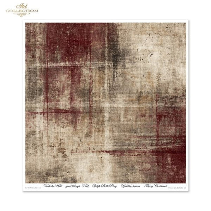 Winter's Tale in Red Scrapbook Paper Set by ITD Collection