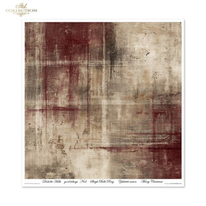Winter's Tale in Red Scrapbook Paper Set by ITD Collection