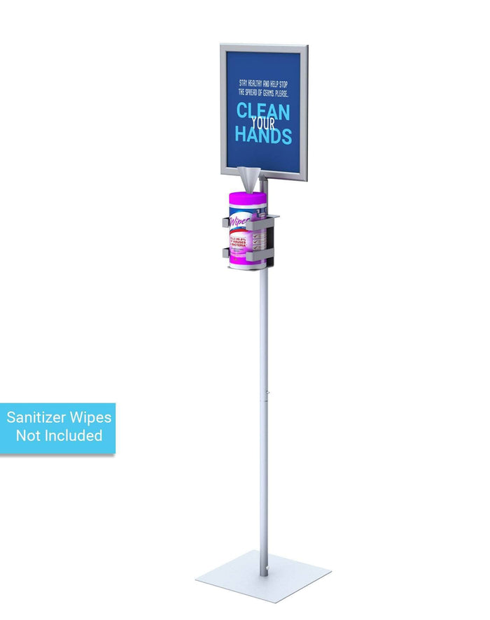 Wipe Dispenser Floor Stands - Crowd Control Warehouse
