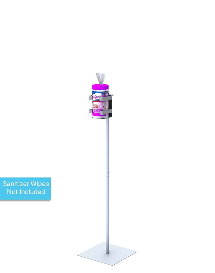 Wipe Dispenser Floor Stands - Crowd Control Warehouse