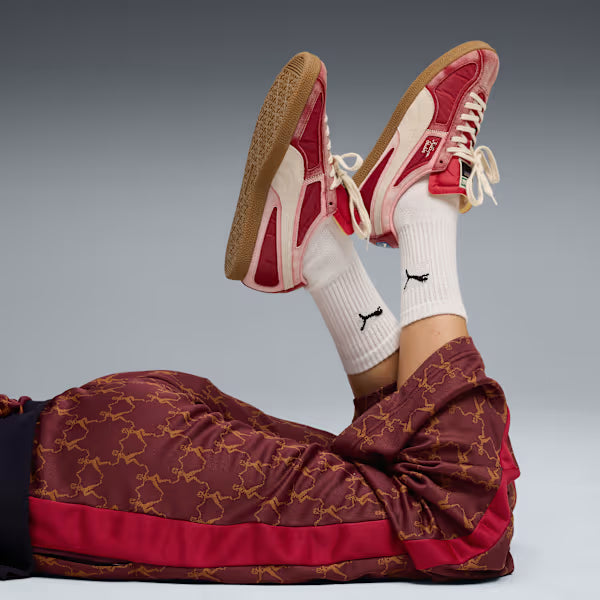 PUMA x KIDSUPER Brasil Panels - Dark Crimson-Alpine Snow
