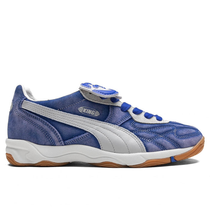 PUMA x KidSuper King Indoor Sneakers - Dart Blue/Grey Fog