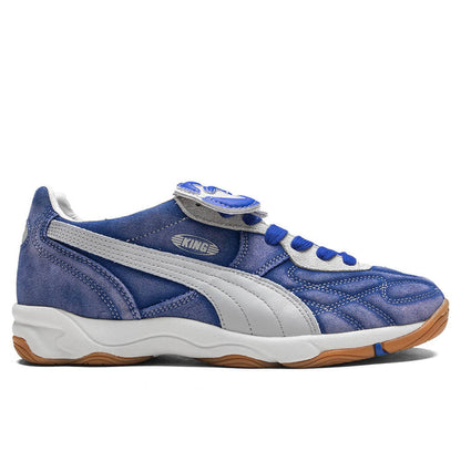 PUMA x KidSuper King Indoor Sneakers - Dart Blue/Grey Fog