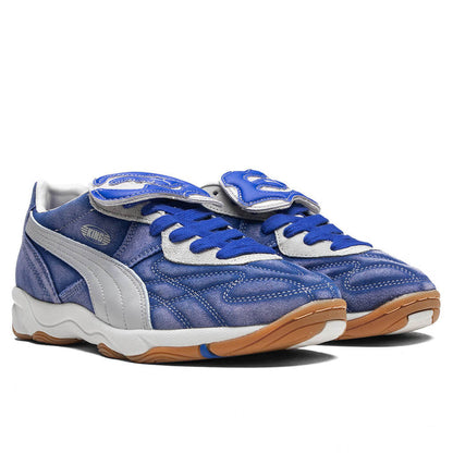 PUMA x KidSuper King Indoor Sneakers - Dart Blue/Grey Fog