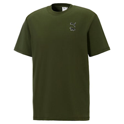 PUMA x MAISON KITSUNE Tee - Rifle Green