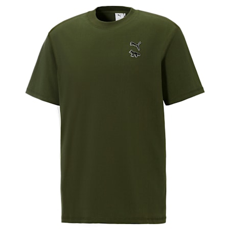 PUMA x MAISON KITSUNE Tee - Rifle Green