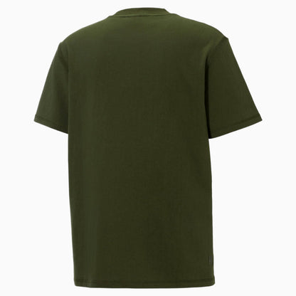 PUMA x MAISON KITSUNE Tee - Rifle Green