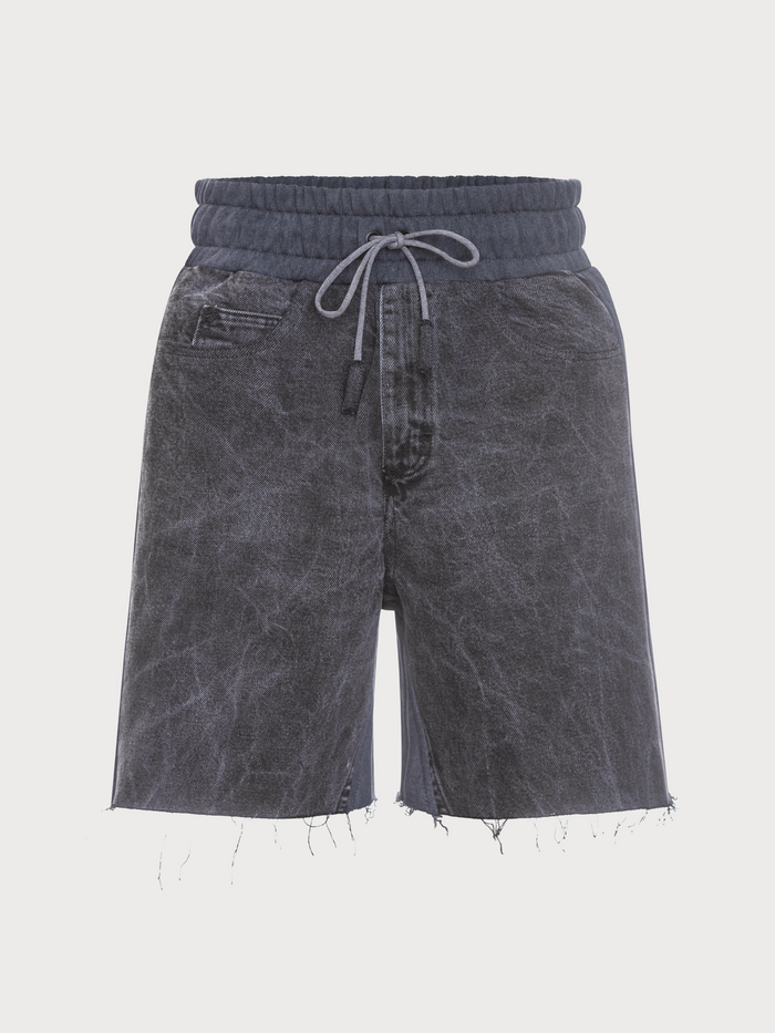 Buy Yin Yang Denim Shorts – Bottoms by Ksenia Schnaider | Ethical & Sustainable Fashion